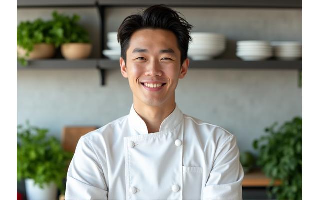 이상민 셰프의 젊고 활기찬 모습