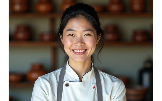 박미영 셰프의 단아한 모습