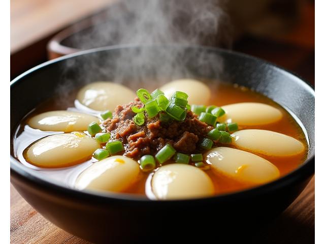 따뜻한 떡국